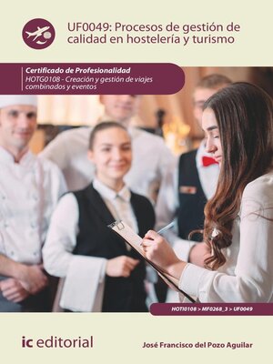 cover image of Procesos de gestión de calidad en hostelería y turismo. HOTG0108